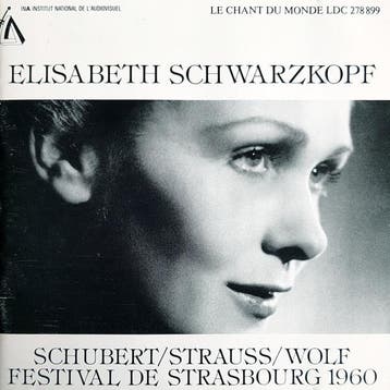 Elisabeth Schwarzkopf / Schubert, Strauss, Wolf - Festival D, Verzenden