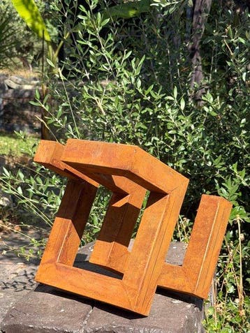 Ana Lucia B.M - Sculpture Corten - XL