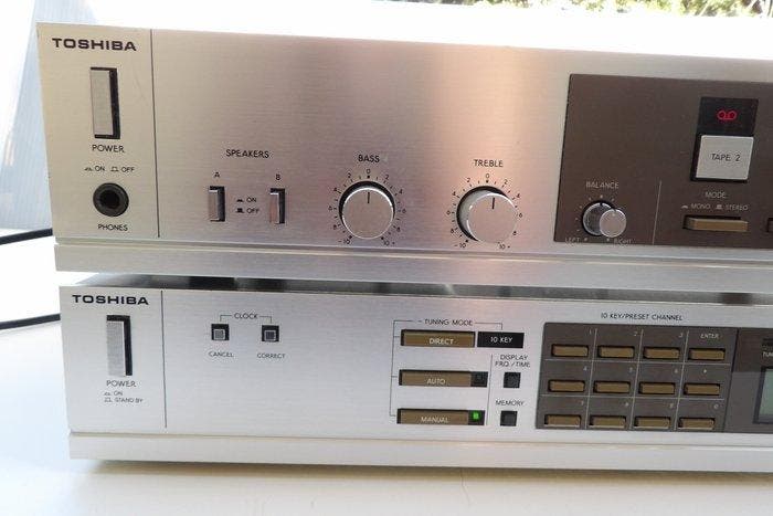 Toshiba - SB-M30 / ST-S30 Hifi-set - Diverse modellen, TV, Hi-fi & Vidéo, Radios