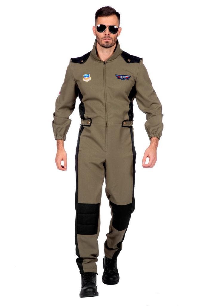 Top Gun Pilotenpak Luxe, Kleding | Heren, Carnavalskleding en Feestkleding, Nieuw, Verzenden