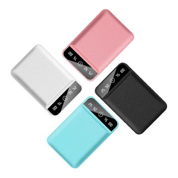 Dual 2x USB Poort Mini Powerbank 50.000mAh - LED Display, Verzenden