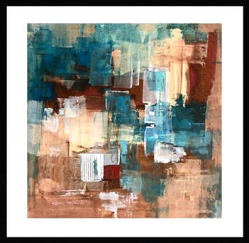 Dam Domido - Nestings - 100 x 100 cm