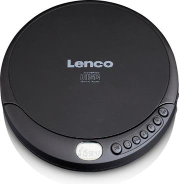 Discman - CD Speler - MP3 Speler - Anti Shock - Zwart - Lenc, TV, Hi-fi & Vidéo, Lecteurs Mp3 | Marques Autre, Verzenden