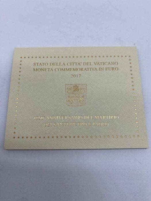 Vaticaan. 2 Euro 2017/2019 (5 pièces) (Zonder minimumprijs), Timbres & Monnaies, Monnaies | Europe | Monnaies non-euro