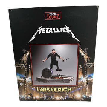 Metallica Lars Ulrich Figure KnuckleBonz Rock Icons Figurine, Verzenden