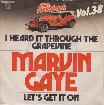 Marvin Gaye - I Heard It Through The Grapevine / Lets Get I, Cd's en Dvd's, Verzenden, Gebruikt