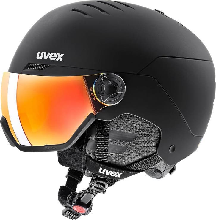 Uvex Wanted skihelm vizier | 35% korting retour deal, Sport en Fitness, Skiën en Langlaufen, Zo goed als nieuw, Overige merken