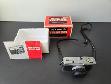 Olympus Olympus Trip 35 Film Camera Set - With D.Zuiko 40mm, Audio, Tv en Foto, Fotocamera's Analoog, Nieuw