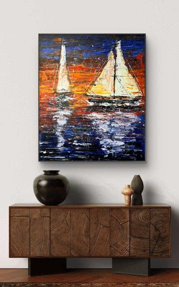 Micha Lenartowicz - Sea Stories (Stretched On The Frame -