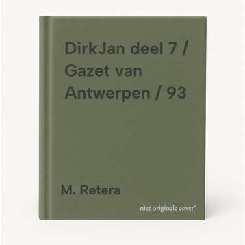 DirkJan deel 7 / Gazet van Antwerpen / 93 9789071762864, Boeken, Verzenden, Gelezen, M. Retera
