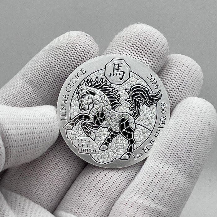 Rwanda en Burundi. 50 RWF 2026 – Lunar Ounce – Year of the, Timbres & Monnaies, Monnaies | Europe | Monnaies non-euro