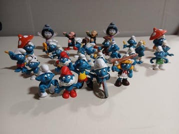 Schleich / Peyo - Blikken speelgoed - Smurf & Gargamel