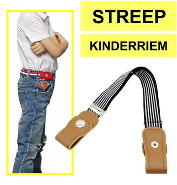 Fako Fashion - Kinderriem Zonder Gesp - Gespvrije Riem, Verzenden, Nieuw