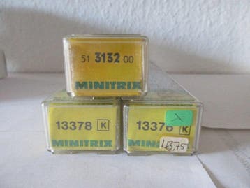 Minitrix N - 13376/13378/3132 - Wagon de passagers pour