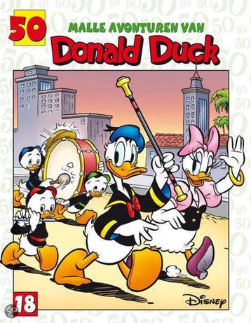 50 malle avonturen van Donald Duck / 50-reeks Disney / 18, Verzenden