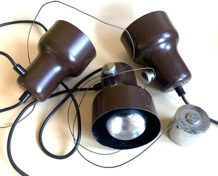 Lamp - Metaal - Hanglamp aan draad, Antiquités & Art, Art | Objets design