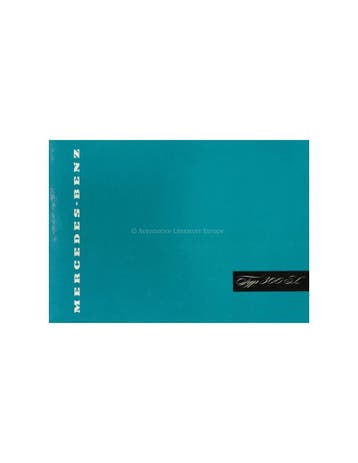 1956 MERCEDES BENZ 300 SL BROCHURE DUITS