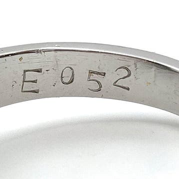 Zonder minimumprijs - Ring Platina Smaragd - Diamant, Nieuw