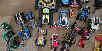 Lego Onderdelen - Technic modellen/onderdelen 7.5kg