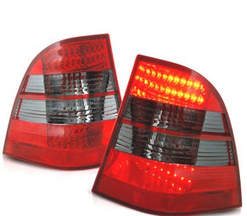 Feux Arrière Pour Mercedes Ml W163 98-05 Led Rouge Fumé, Verzenden, Nieuw