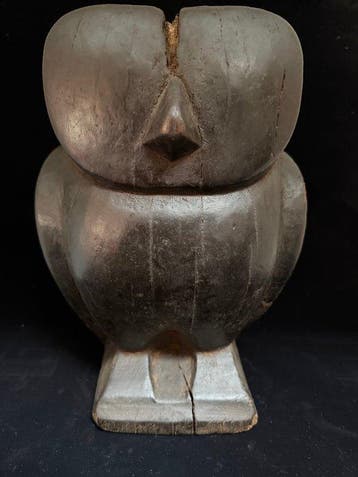 Art Deco papier mache mold - Sculpture - Myanmar/Birmanie, Antiquités & Art
