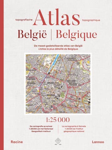 Topografische Atlas Van België/Atlas Topographique De Belgiq, Livres, Verzenden