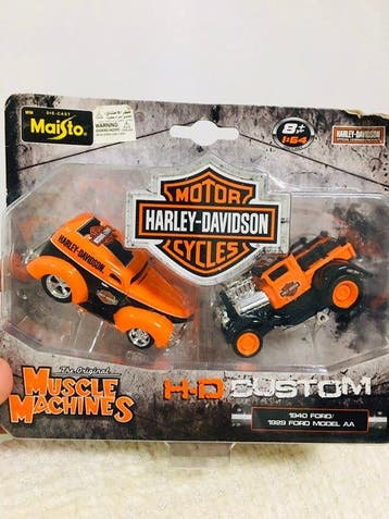 Maisto 1:64 - Modelbouwdoos (3) - Lot de 3 packs doubles (6, Nieuw