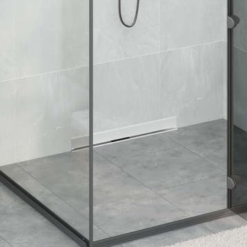 vidaXL Wandgemonteerde Doucheafvoer Zilver 60 cm Roestvrij, Verzenden, Nieuw