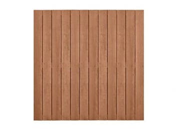 Veiling - 5x Plankenscherm hardhout design 180x180cm, Tuin en Terras, Nieuw