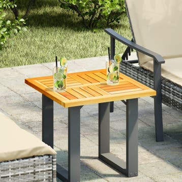vidaXL Tafelblad vierkant 50x50x2 cm massief acaciahout, Verzenden, Nieuw