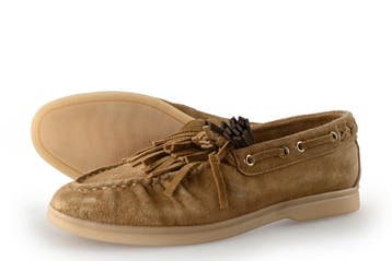 Ayana Instappers in maat 38 Beige, Kleding | Dames, Verzenden, Zo goed als nieuw, Ayana, Instappers