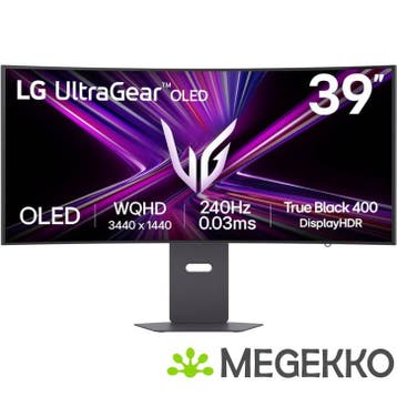 LG Ultragear 39GX900A-B.AEU  39  Wide Quad HD 240Hz Curved, Verzenden, Nieuw