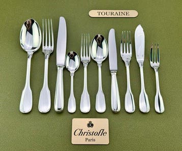 Christofle - Tafelservies voor 12 (125) - Touraine -