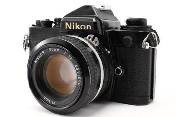Nikon FE Black Film Camera Ai 1.4/50mm Single lens reflex