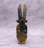 sculptuur, Hongshan Cultuur Alien achtige Grote Gehoornde