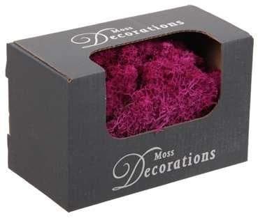 Rendiermos IJslandsmos Finlandsmos Fuchsia 50 gram, Huis en Inrichting, Woonaccessoires | Kunstplanten en Kunstbloemen, Nieuw