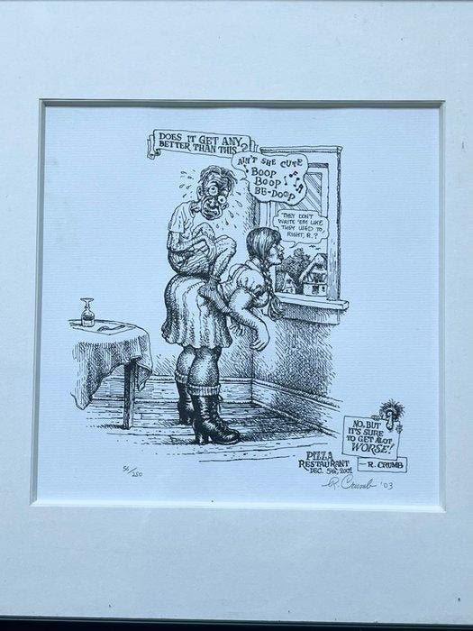 Robert Crumb (1943) - Pizza Restaurant, Livres, BD | Comics