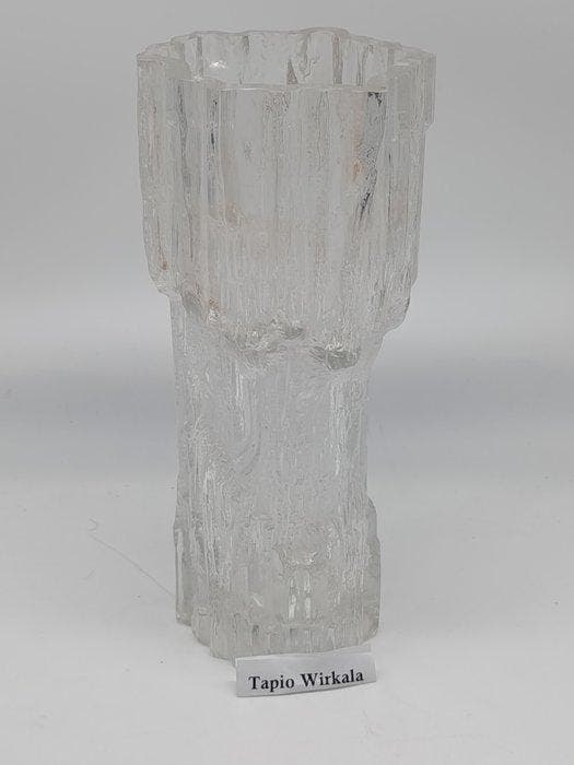 Iittala - Tapio Wirkkala - Vaas - Vintage vaas uit de jaren, Antiquités & Art, Antiquités | Verre & Cristal