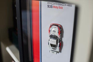 Voiture encadrée - Porsche - 935 Moby Dick, Nieuw