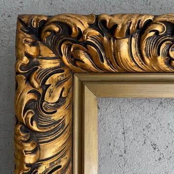 Grote Vergulde Schilderij Lijst - Lijst - Hout
