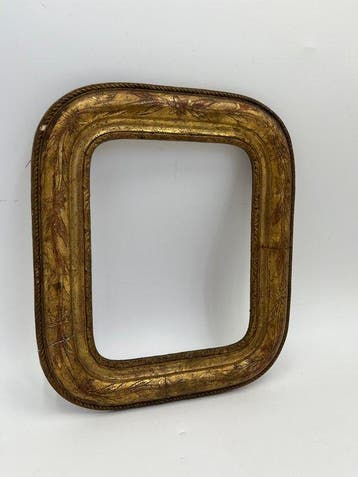 Lijst - Hout - antieke gouden lijst