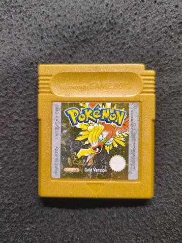 Nintendo - Gameboy Color - Pokémon Gold Version - Videogame