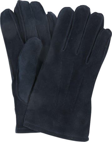 Suitable Suede Handschoen Navy maat M Heren, Verzenden, Nieuw, Suitable