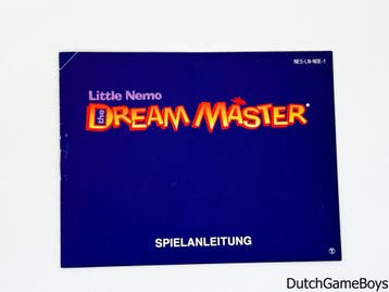 Nintendo NES - Little Nemo - Dream Master - NOE - Manual, Verzenden, Gebruikt