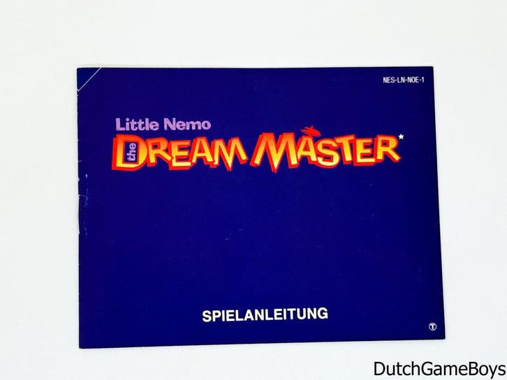 Nintendo NES - Little Nemo - Dream Master - NOE - Manual, Consoles de jeu & Jeux vidéo, Jeux | Nintendo NES, Envoi