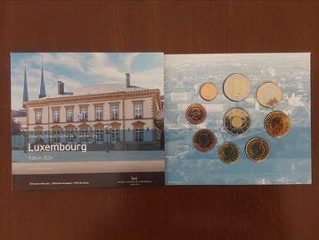 Luxemburg. Year Set (BU) 2024 Luxembourg (incl. 2 euro
