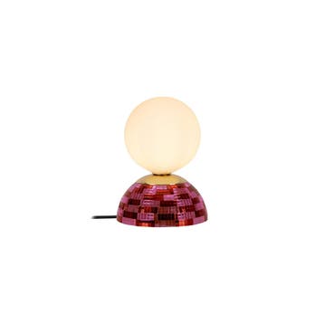Lucide GLITZER - Tafellamp - Ø 14 cm - 1xG9 - Roze, Huis en Inrichting, Verzenden, Nieuw
