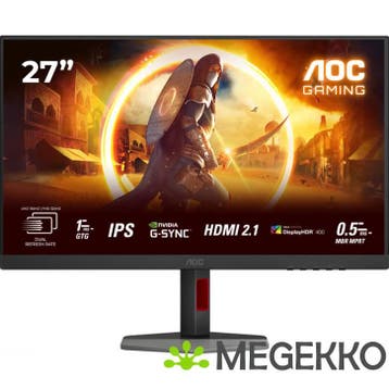 AOC G4 U27G4R 27  160hz 4K / 320hz Full HD Dual Frame Gaming, Verzenden