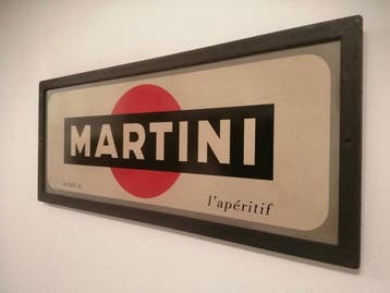 Martini - Martini - Enseigne publicitaire - mille neuf cent