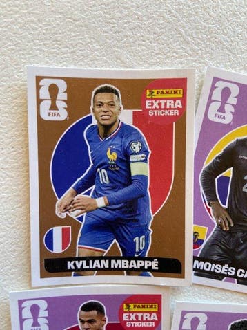 2026 Panini Kylian Mbappé Non collé, Édition originale - 4